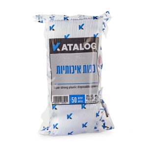 כפות טופז שקוף- 1000 יח'